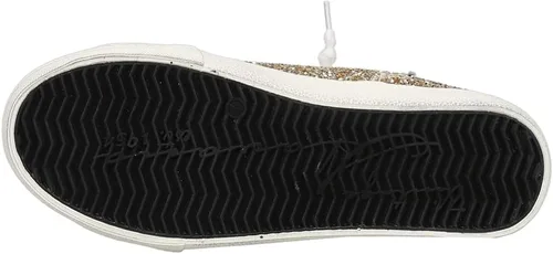 Vista 5 de VINTAGE HAVANA Mujeres Mateel Glitter High Sneakers Zapatos Casual - Oro