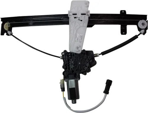 Vista 4 de TYC, repuesto conjunto con motor del regulador de ventanilla eléctrica Jeep Grand Cherokee, Lado de conductor frontal