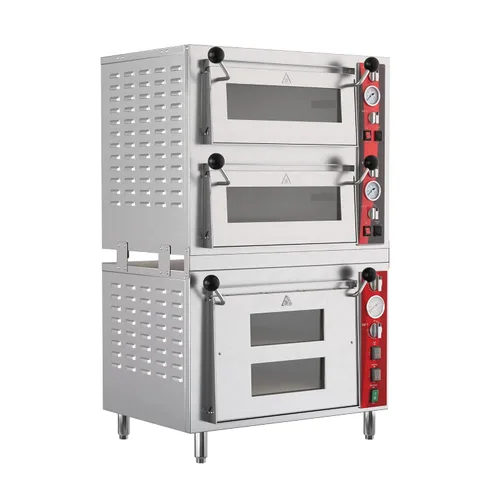 Vista 7 de KPO-18-S Horno de pizza/panadería de una sola cubierta - 1700 W, 120 V