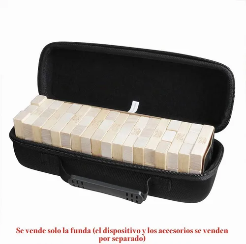 Vista 4 de adada Estuche rígido de viaje para juego Hasbro Gaming Jenga (solo estuche)