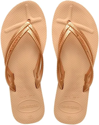 Vista 2 de Havaianas Sandalias de cuña para mujer gris acerogris acero