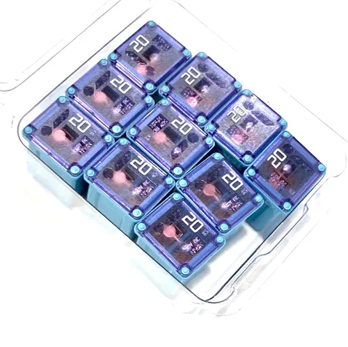 Vista 3 de EDS - Fusibles automotrices de perfil bajo Mini J compatibles con Ford, Chevy/GM Nissan, Toyota, Hyundai, Kia Honda, camionetas, automóviles y SUV