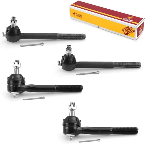 Vista 239 de Metrix Premium Chassis Parts - Kit de 4 piezas de extremos de barra de acoplamiento frontal exterior e interior compatible con Nissan Pathfinder