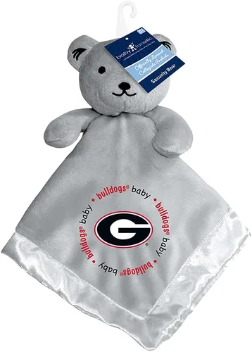 Vista 43 de Baby Fanatic Oso de seguridad gris - NCAA - Con licencia oficial Snuggle Buddy
