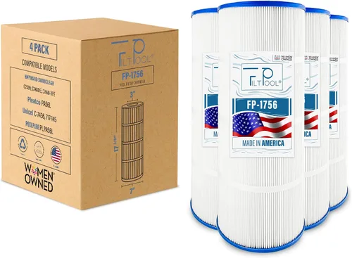Vista 13 de FP-1460A - Filtro de piscina de repuesto para Hayward CX480XRE, C2025, C2020, plisado PA56SV, Filbur FC-1223, FC-6420, Unicel C-7458 y PLFPA56SV