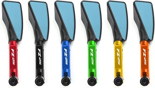 Vista 8 de Accesorios para Yamaha FZ25 FZ-25 Accesorios universales de motocicleta CNC Aluminio Vista trasera 0.315 in 0.394 in Espejo retrovisor lateral