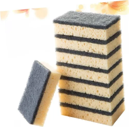 Vista 5 de DOITOOL Juego de esponjas multiusos para limpiar platos de esponja para platos para utensilios de cocina, 8 unids*2