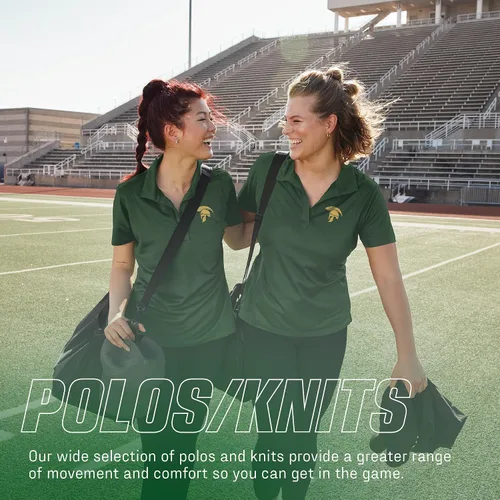 Vista 4 de Sport Tek Polo transpirable para mujer