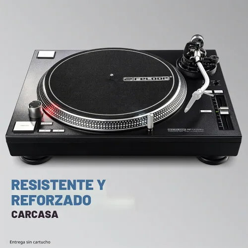 Vista 9 de Reloop RP-7000 MK2 Sistema de tocadiscos profesional de torque superior, Negro