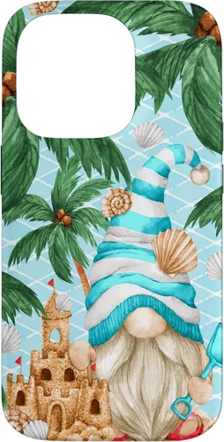 Vista 17 de Life is Better At The Beach for Summer Lover Funny Gnome Case for iPhone 17