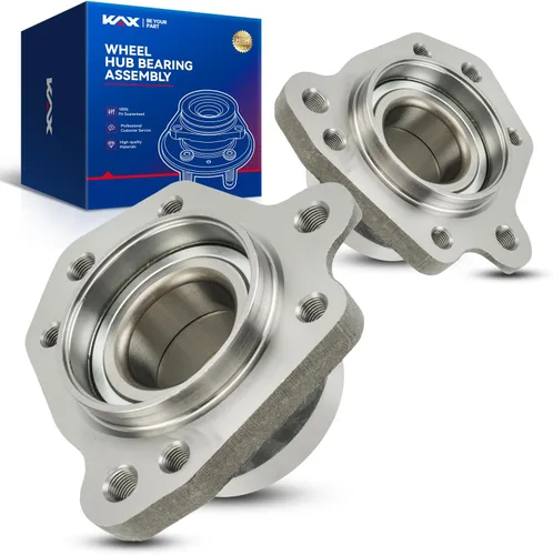 Vista 64 de KAX 510063 Rodamiento de rueda delantera compatible con Toyota Camry 2004-2017, Ford Edge 2007-2014, Toyota Sienna 2004-2010, conjunto de cubo