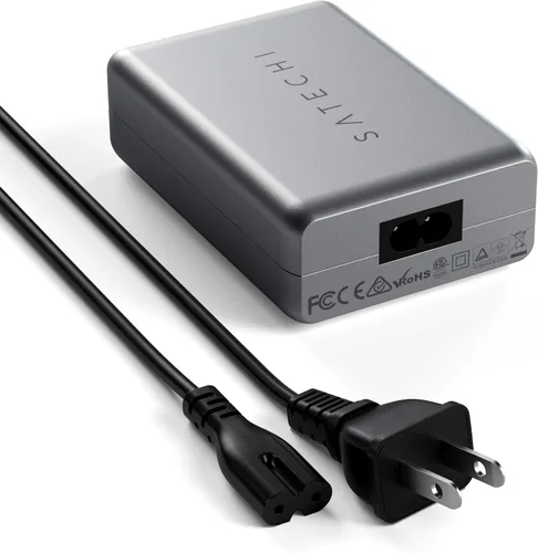 Vista 4 de Satechi Estación de carga compacta USB C PD de 100 W - Compatible con MacBook Air/Pro/Neo, iPad Air/Pro, iPhone 17 a 12 Series, AirPods, Apple