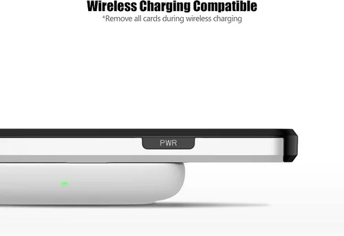 Vista 74 de Nvollnoe - Funda para iPhone 14 con tarjetero [tienda de 5 tarjetas] Negro - Almacenamiento más grande