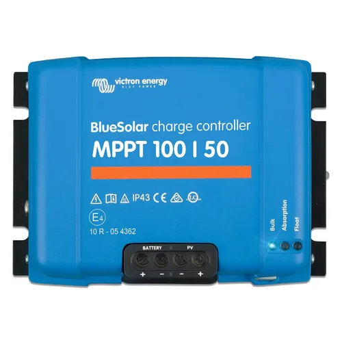 Vista 12 de Victron Energy BlueSolar MPPT Controlador de carga solar - Controladores de carga para paneles solares - 75V, 15 amperios, 12/24 voltios