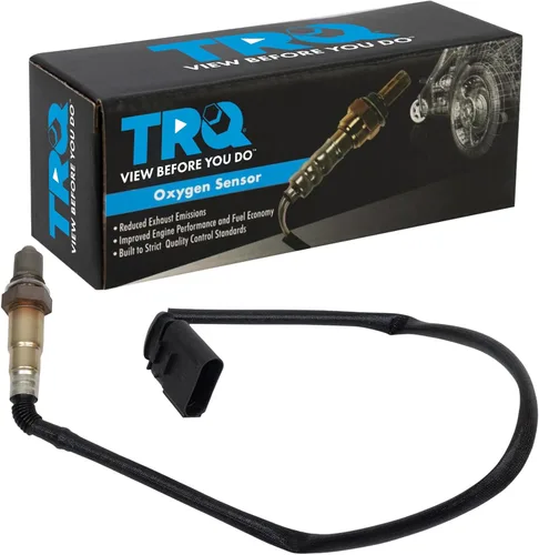 Vista 366 de TRQ Sensor de Oxígeno O2 de 4 Hilos de Banda Estrecha Compatible con VW Atlas 2.0L 2018-21, VW GTI 2.0L 2016-18, Audi A3 Quattro 2.0L 2015-18, VW