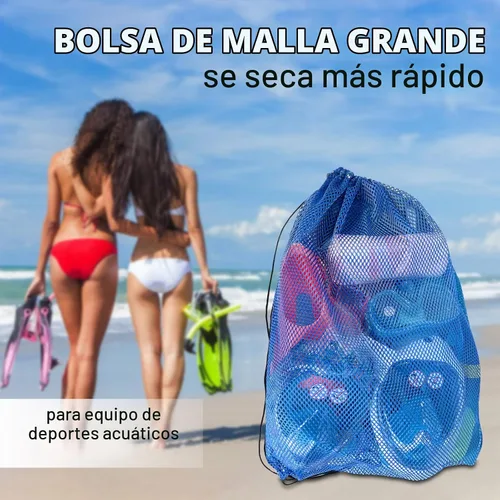 Vista 2 de Bolsas de buceo de malla de 19 "x 27" con cordón
