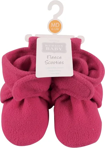 Vista 2 de Hudson Baby Unisex-Baby Cozy Fleece Booties Slipper Sock