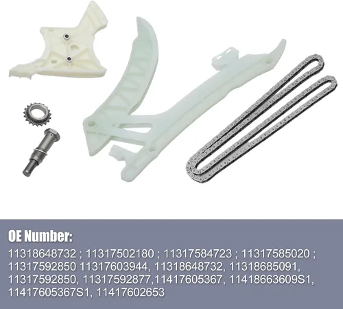 Vista 3 de X AUTOHAUX Kit de cadena de distribución del motor para BMW X1 X3 X4 X5 Z4 328 428 528 N20 N26 2.0L reemplazar 11318648732 11317603944 11417605367S1