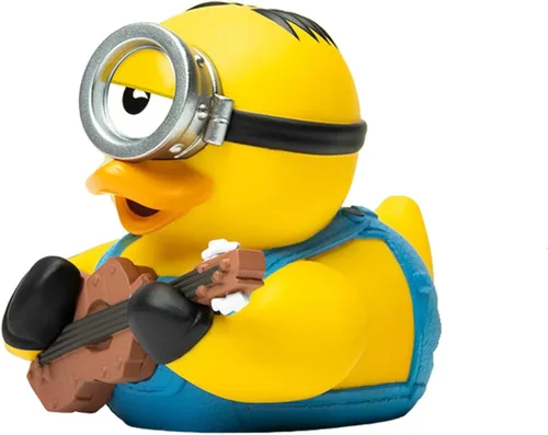 Vista 4 de TUBBZ Boxed Edition Minions Bob - Figura coleccionable de pato de goma de vinilo – Producto oficial de Despicable Me 4 Minions – TV, películas