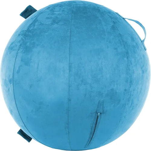Vista 19 de Husband Pillow Exercise Ball, Cover with Pump for Yoga, Pilates, Fitness Balance Stability, Office Ball Chair Seat. Soft & Slip Resistant, Pro Guide
