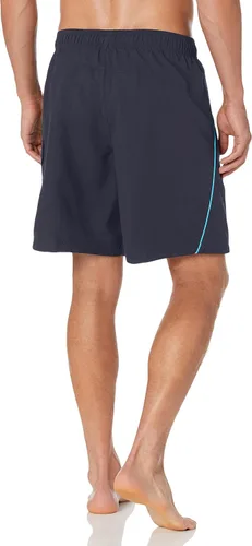 Vista 3 de Speedo Traje de baño para hombre, longitud hasta la rodilla, Marina Volley