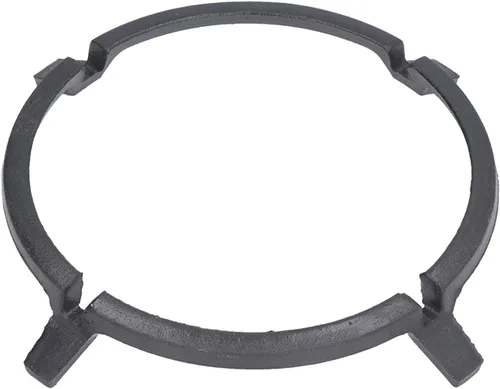 Vista 8 de Estante para estufa, estante antideslizante para ollas de gas, soporte de hierro para rejilla de estufa, estante de cocina de gas, soporte universal