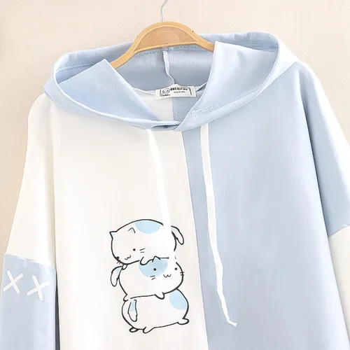 Vista 3 de Lindas sudaderas con capucha para adolescentes y niñas, sudaderas con capucha para adolescentes, camisetas de manga larga, sudaderas con capucha