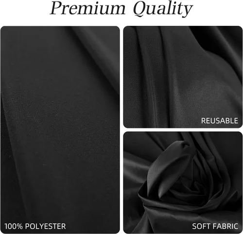 Vista 2 de WIGENIUS Mantel rectangular negro