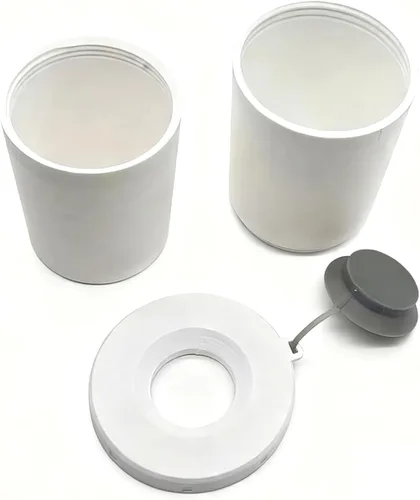 Vista 3 de Vaso portátil impreso en 3D con semillas de girasol, almacenamiento de 3.1 onzas y colector de carcasa de 1.1 onzas, soporte redondo de viaje