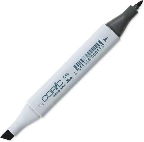 Vista 30 de Copic Marcador de alcohol clásico de doble punta, B21-Copic, azul bebé