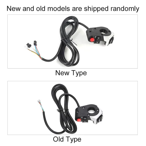 Vista 6 de Demeras 3 en 1 lámpara de bicicleta eléctrica cuerno Ebike lámpara interruptor bicicleta cuerno con lámpara frontal manillar para ciclismo