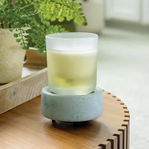 Vista 5 de Candle Warmers ETC Beach Glass - Calentador de fragancia 2 en 1