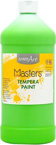Vista 19 de Handy Art Little Masters - Pintura al temple de 16 onzas, color negro, 201-755