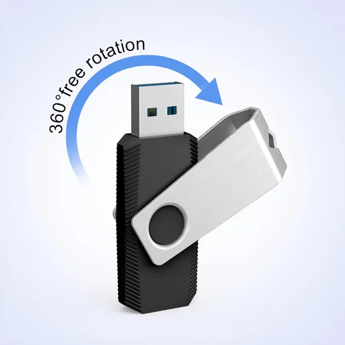 Vista 4 de TOPESEL - Unidad flash, memoria USB, USB 3.0 negro