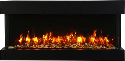 Vista 3 de Chimenea eléctrica TRU-VIEW-SLIM-72-3 caras