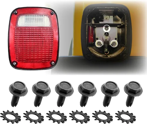 Vista 12 de USR 97-06 Wrangler TJ Faros LED de proyector redondos de 7" Pulgadas H6024 con carcasa negra 6024 Haz alto/bajo, faro sellado H6014 (Par) Compatible