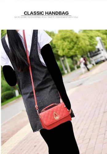 Vista 5 de Hanbella - Bolsos cruzados pequeños para mujeres y niñas, bonitos monederos de piel sintética y bolsos para adolescentes, bolso de mano para mujer