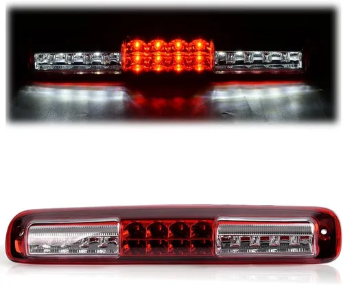 Vista 12 de PIT66 Barra LED de 3ª luz de freno, compatible con Chevy Colorado/Canyon X 2004-2012, luz de freno de montaje alto, luces traseras de carga, lente