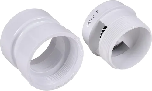 Vista 6 de Oatey 39017 VÁLVULA ADM DE AIRE SURE-VENT, 1-1 / 2 pulgadas por 2 pulgadas, color blanco