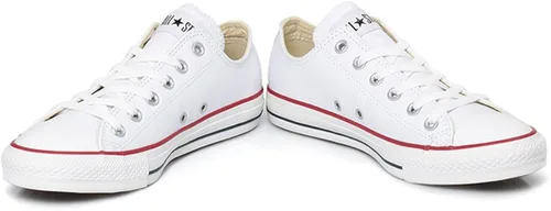 Vista 3 de Converse Chuck Taylor All Star - Parte superior baja de cuero Blanco