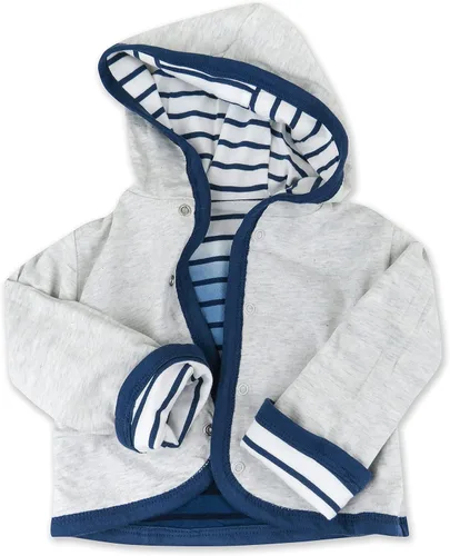 Vista 3 de HonestBaby Baby Infant Organic Cotton Hooded Zip Sweatshirt (Legacy)