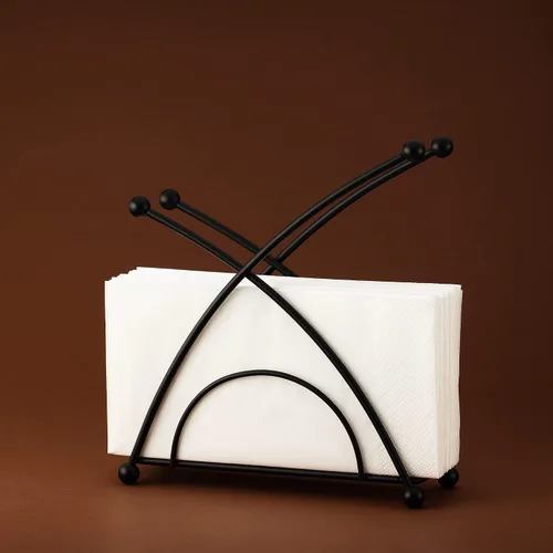 Vista 6 de Servilleteros de acero inoxidable para mesas - Servilleteros para cocina, servilleteros de mesa, servilleteros de cóctel, moderno servilletero