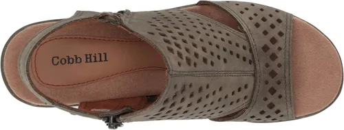 Vista 5 de Cobb Hill Janna Side Bungee - Sandalias de cuña para mujer