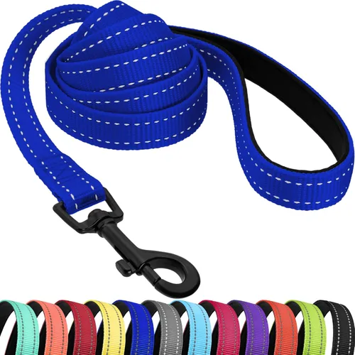 Vista 17 de CollarDirect Correa para perro duradera para mascotas, para caminar, entrenar y correr para pequeña, mediana y grande
