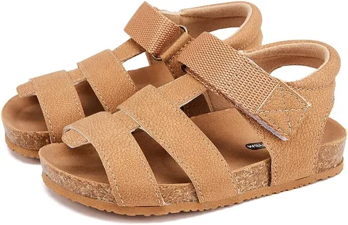 Vista 3 de BMCiTYBM Sandalias de bebé para niñas y niños, zapatos transpirables de verano para bebés, zapatos antideslizantes de 6 9 12 16 18 24 meses