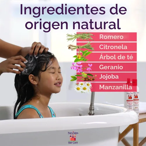 Vista 3 de Fairy Tales Rosemary Repel Champú diario para niños, 12 fl oz., Acondicionador, 8 fl oz. & Espray acondicionador, 8 fl oz. Star Trio – A los niños