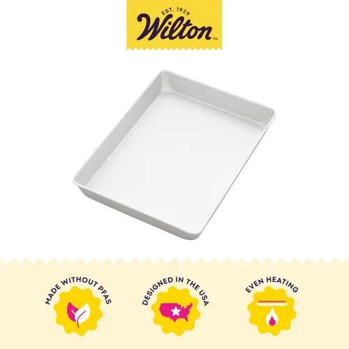 Vista 2 de Wilton molde Performance de aluminio en papel, Plateado