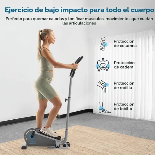 Vista 4 de JLL Mini Smart Megnetic Elliptical Machine with SunnyFit App for Home