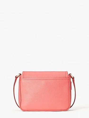 Vista 5 de Kate Spade New York Bandolera grande con solapa para correr, Melocotón Melba