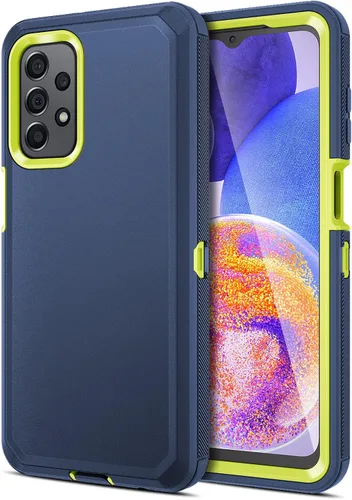 Vista 15 de Jiunai Funda para Samsung A16, a prueba de golpes, antipolvo, protección resistente, de doble capa, borde elevado, para exteriores, híbrida